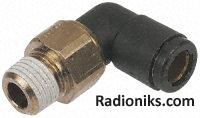 Oscillating elbow adaptor R1/4 x 8mm (1 Pack of 5)