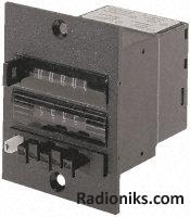 5 digit preset pneumatic counter