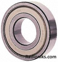 Single row radial ballbearing,2Z 17mm ID