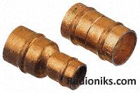 Straight coupling 10 x 10mm (1 Pack of 10)