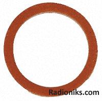 Nylon6.6 fibre washer 1/2in BSP (1 Pack of 50)