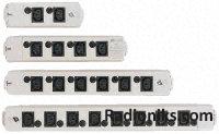 4 way IEC320 desking system mains unit