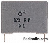 Radial polyprop cap,2.2nF 1kV 15mm