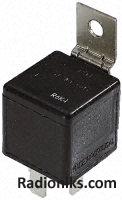 SPNO automotive relay,40A 12Vdc coil