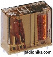 DPCO safety relay,6A 12Vdc coil