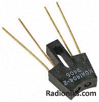 Phototransistor o/p reflective sensor