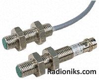 Inductive cabled sensor,M8 PNP NO 2mm