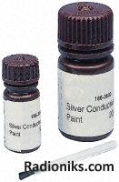 Silver-loaded elec conductive paint,20gm