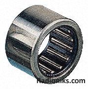 Drawn cup needle roller bearing,12mm ID (1 Pack of 2)