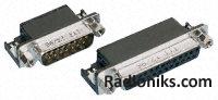 9 way r/a PCB mount ZD plug,5A 1000Vac