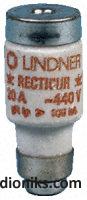 Type gR D02/E18 bottle fuse,20A 440Vac