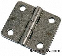 Heavy duty s/steel hinge,90x75x6mm (1 Pack of 2)