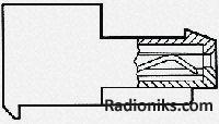 Receptacle,2.54mm IDT,r/a,3way