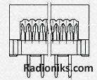 Ribbon cable conn.DIP,8 way,2.54mm,PCB