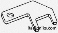 Crimp,Faston,tab,90°,M,2.79x0.79mm (Each (In a Pack of 100))