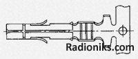 Contact,crimp,recpt,Mate-n-lok,20-14 awg (Each (In a Pack of 100))