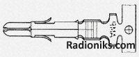 Contact,crimp,pin,Matenlok,20-18 awg (Each (In a Pack of 100))