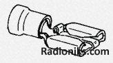 Crimp,receptacle,PIDG,F,13.5-15.5awg,tin