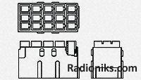 5.08mm Housing,rcpt,female crimp,30way