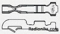 Crimp,rcpt,straight,26-20awg,EI,Pbronze (Each (In a Pack of 100))