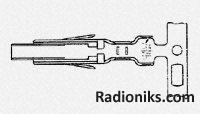 Contact, Socket, Size 12, crimp, Drawer