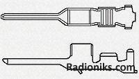 XA crimp terminal (Each (In a Pack of 100))