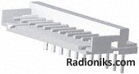 Shrouded header,11 way,2mm,solder,90°,CT