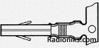 Contact,crimp,recpt,Mate-n-lok,20-14 awg (Each (In a Pack of 100))