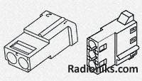 Housing Rcpt 1 way Pin Mate-n-Lok