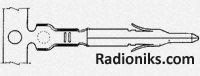 Contact,crimp,pin,Mate-n-lok,26-22awg (Each (In a Pack of 100))