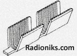 Crimp, Splice, open barrel, 4.07mm (Each (In a Pack of 100))