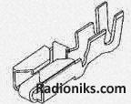 Positive lock,receptacle,13-11awg,6.35mm (Each (In a Pack of 100))