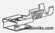 Terminal,crimp,recp/tab,6.35mm,18-14awg