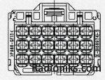 Housing,recpt,MCP,18 Way,Gray