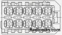 Housing,recpt,MCP,10 Way,Black