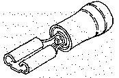 Crimp,tab,PIDG,13.5-15.5awg,19.8mm,tin