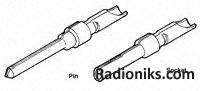 Connector,contact,sz20,solder recp,18awg