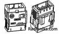 Housing,receptacle,cap,multilock,2r,20w