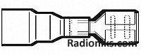 Crimp rcpt,quick discon,Sn,13.5-15.5awg