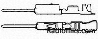 Crimp Contact Male 23-20 awg (Each (In a Pack of 100))