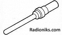 Connector,contact,sz20,sc-m pin,24-20awg