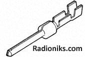 Connector,contact,crimp pin,24-20awg