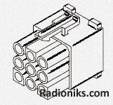 9 way 3191 series receptacle UL94V-2