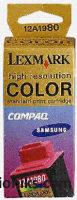 Lexmark 12A1980 colour inkjet cartridge