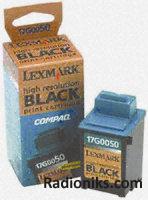 Lexmark 17G0050 black inkjet cartridge
