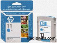 HP C4836 cyan inkjet cartridge (No.11)