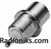 FME series straight bulkhead plug,50ohm