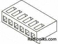 Housing 3.96mm KK,friction ramp,8way