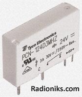 SPST-NO Slim PCB relay,3A 6Vdc coil