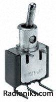 Toggle switch,SP,on-off-on,plain bush